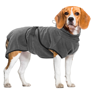 Peignoir Royal Dry pour Chiens Taille M - Absorption rapide et douceur royale