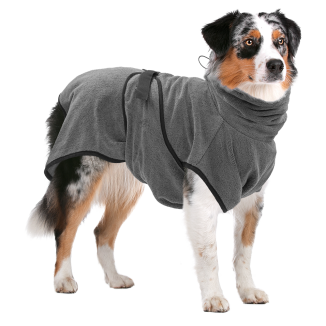 Peignoir Royal Dry pour Chiens XL - Ultra absorbant et luxueux!