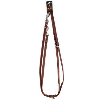 Spotted! Laisse d'Entraînement en Cuir Pro Marron 2 x 250 cm