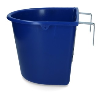 Mangeoire 15 l avec crochets Bleu foncé