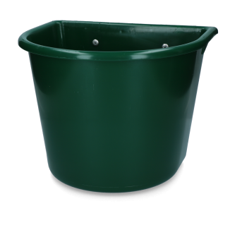 Mangeoire 15 l avec crochets Vert