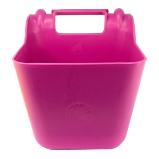 Bac d'alimentation OK Plast avec crochets en plastique 14 l Rose