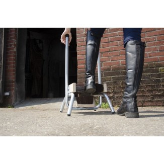 Le balayeur de bottes avec repose-mains
