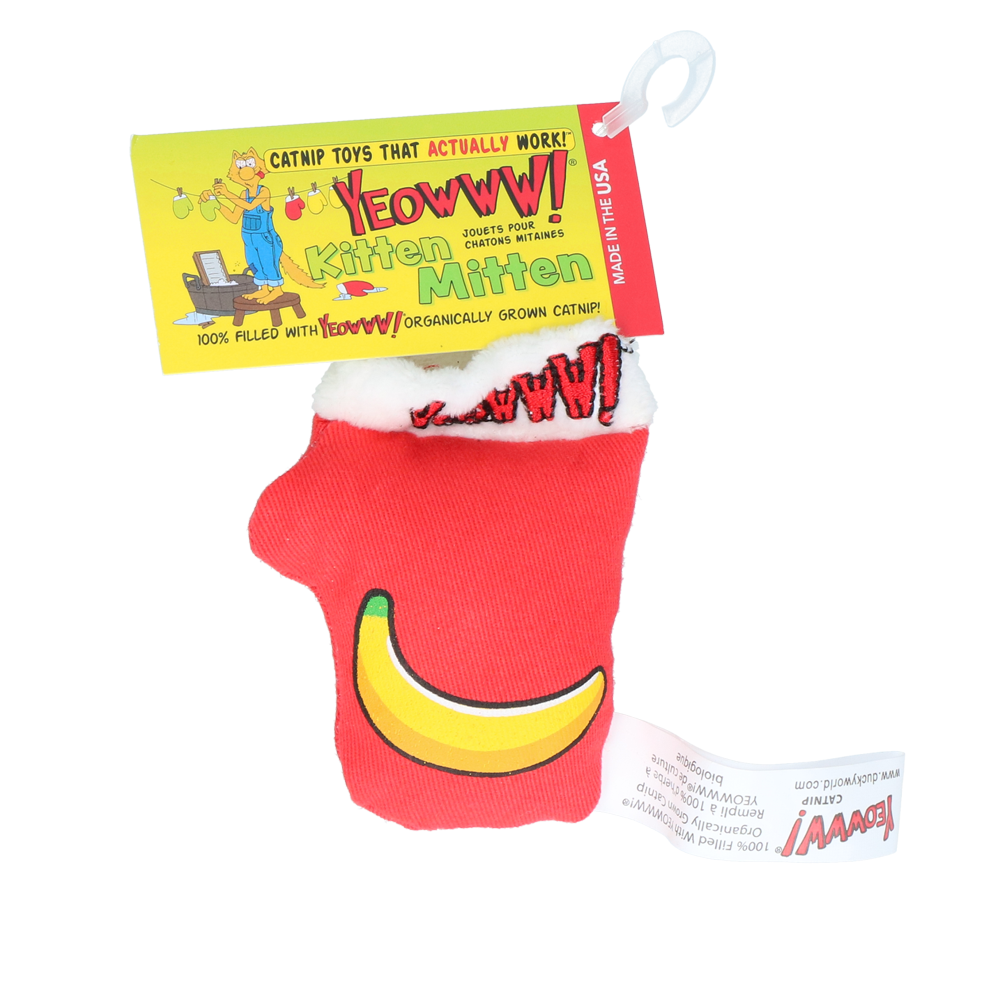 Yeowww! Moufle pour chaton Rouge