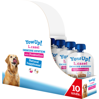 YowUp! Système Immunitaire Dinde pour Chien à la L. Casei