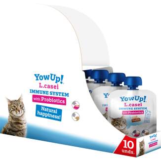 YowUp! Système Immunitaire Dinde Chat L. Casei