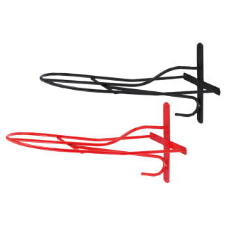 Le support de selle en métal noir