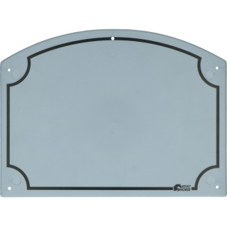 Plaque de box 20 x 27 cm