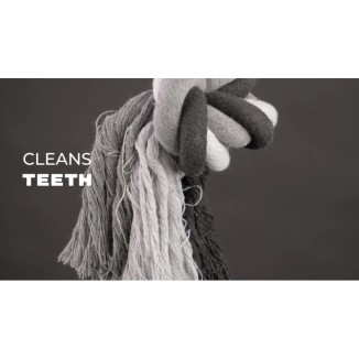 Floss Toss Corde Dentaire à 2 Nœuds - 85 cm (1.5 kg)