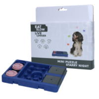 Mangez Lentement Vivez Plus Longtemps Mini Puzzle Nuit Étoilée