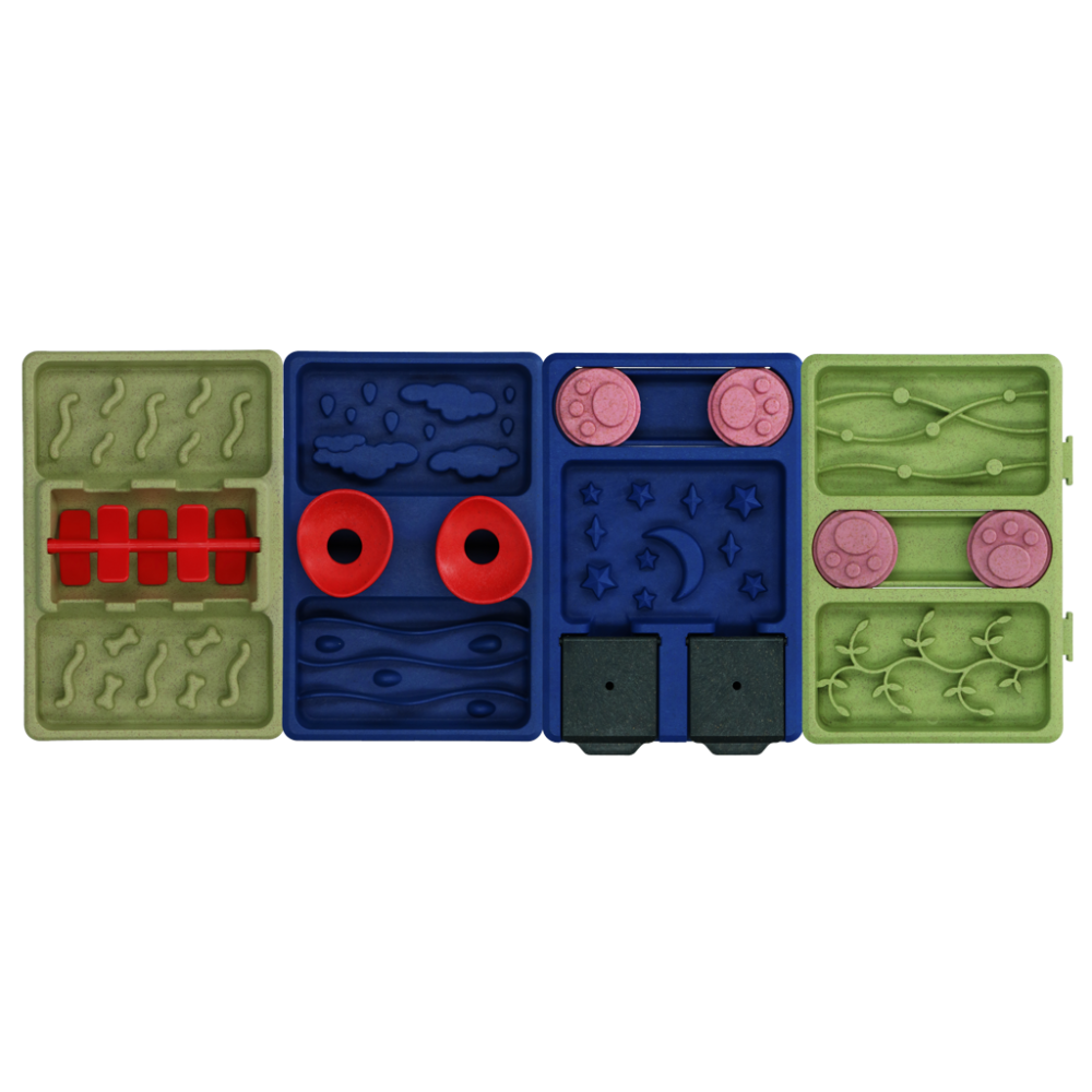 Mangez Lentement Vivez Plus Longtemps Mini Puzzle Nuit Étoilée