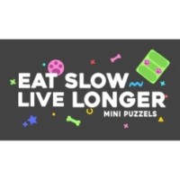 Mangez Lentement Vivez Plus Longtemps Mini Puzzle Nuit Étoilée