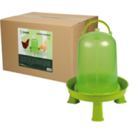 Abreuvoir pour volaille Gaun avec pieds Vert Citron 8 l