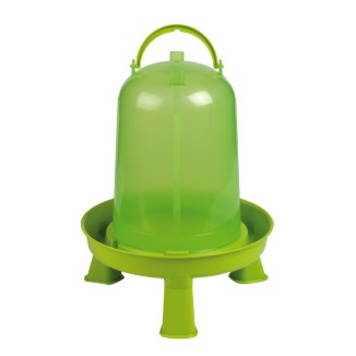 Abreuvoir pour volaille Gaun avec pieds Vert Citron 8 l