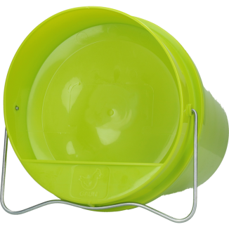 Seau à boire en plastique pour volaille Gaun 6 l Citron Vert