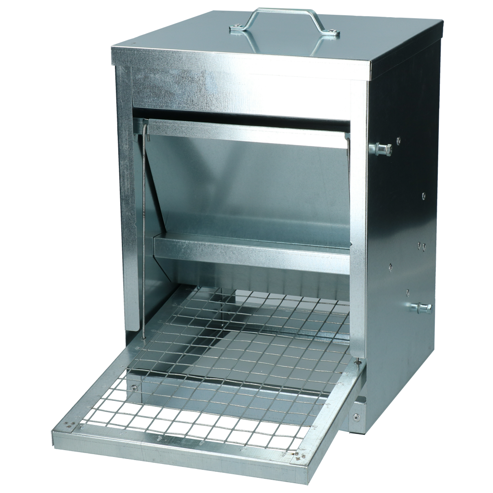 Station d'alimentation pour volaille Gaun galvanisée 5 kg