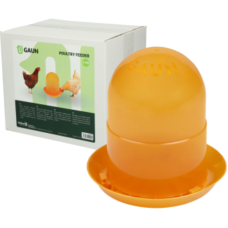 Mangeoire pour volaille Gaun Orange 2 kg