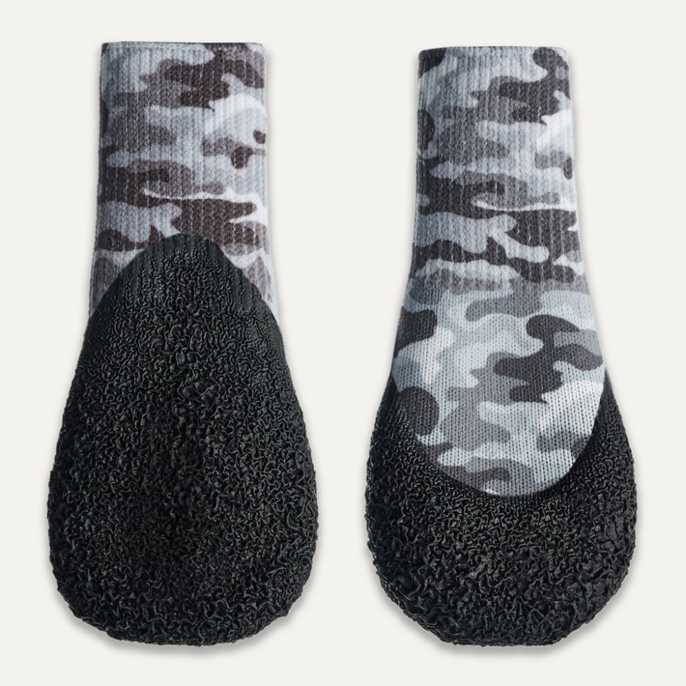 Goo-eez Bottes pour Chien Lites 4 par Paquet XL Camouflage/Noir