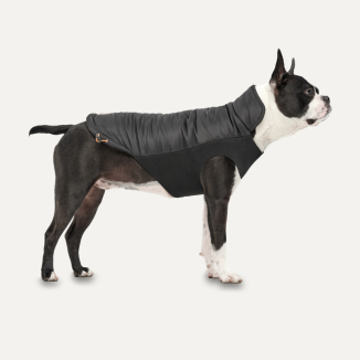 Veste enveloppante à col montant Goo-eez XL Noir