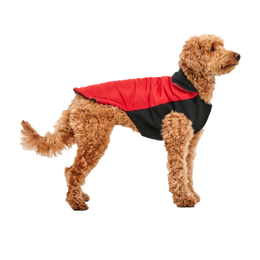 Veste Enveloppante à Col Montant Goo-eez Signature S Rouge/Noir