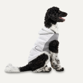 Le Goo-eez Kangaroo Fleece Hoodie L Gris