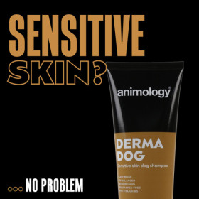 Shampooing pour chien à peau sensible Animology Derma Dog 250 ml - Douceur et soin pour votre compagnon